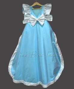 High Low Blue Gown - Blue Tail Gown for 1-16 years Girls