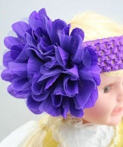Purple Designer Hair Band for Toddlers