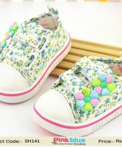 floral print baby shoes