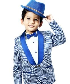 Designer Party Wear Tuxedo Suit for Baby Boys
