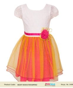 Kids Girl Latest Style Sleeveless Lace Wedding Dress