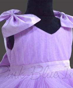 Girls Ruffle Lavender Birthday Gown Dress Online