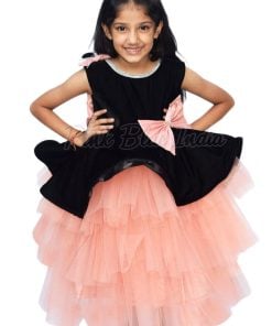 Baby Girl Layered Frock, Party Wear Layered Indian Dress India