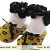 leopard baby girl socks