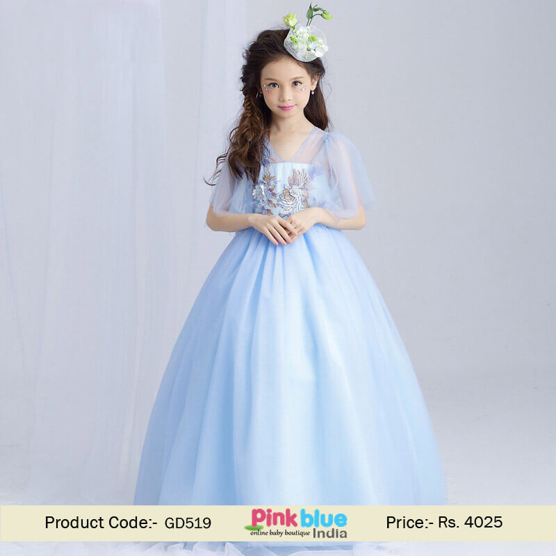 INDIAN BLUE GOWN DRESS FOR WOMENS PARTY WEDDING DESIGNER VELVET GOWN | eBay