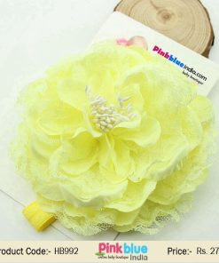 Fashionable Big Flower Hair Band for Girls