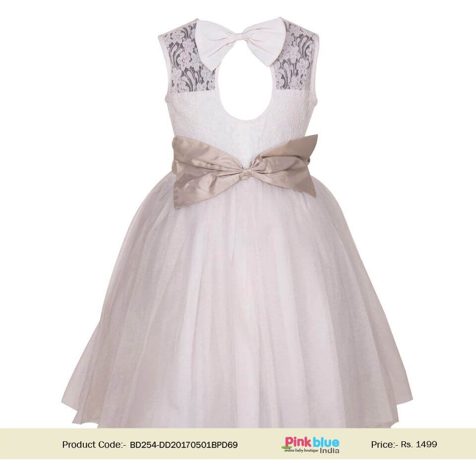 Little Princess White Weddings and Birthday Party Dress