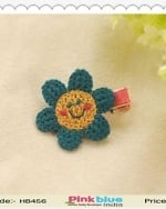 Baby Girls Hair Clip with Flower Motif