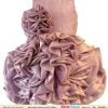 Kids New Season Luxury Designer Pink Tissue Lace Dress