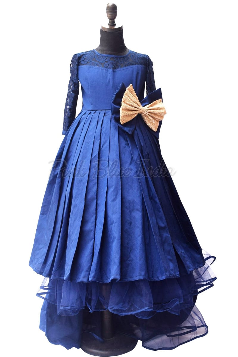 Buy Blue Dresses & Frocks for Girls by AARIKA GIRLS ETHNIC Online | Ajio.com