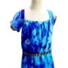 Shibori Tie Dye Mother Daughter Dress | Mommy and Me Maxi outfit