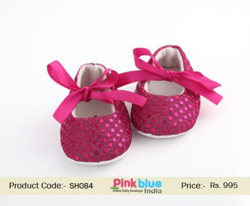 Designer Birthday Shoes for Baby Girls