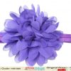 Magnificent Purple Hair Band for Toddlers in India with Flower Motif