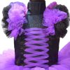 mal descendants purple dress, Mal Party Dress for Girls