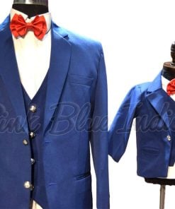 Blue Party wear blazer Suit for mens and Kids Boy