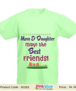 Kids and Baby Custom T-Shirt Mom & Daughter Make The Best Friends