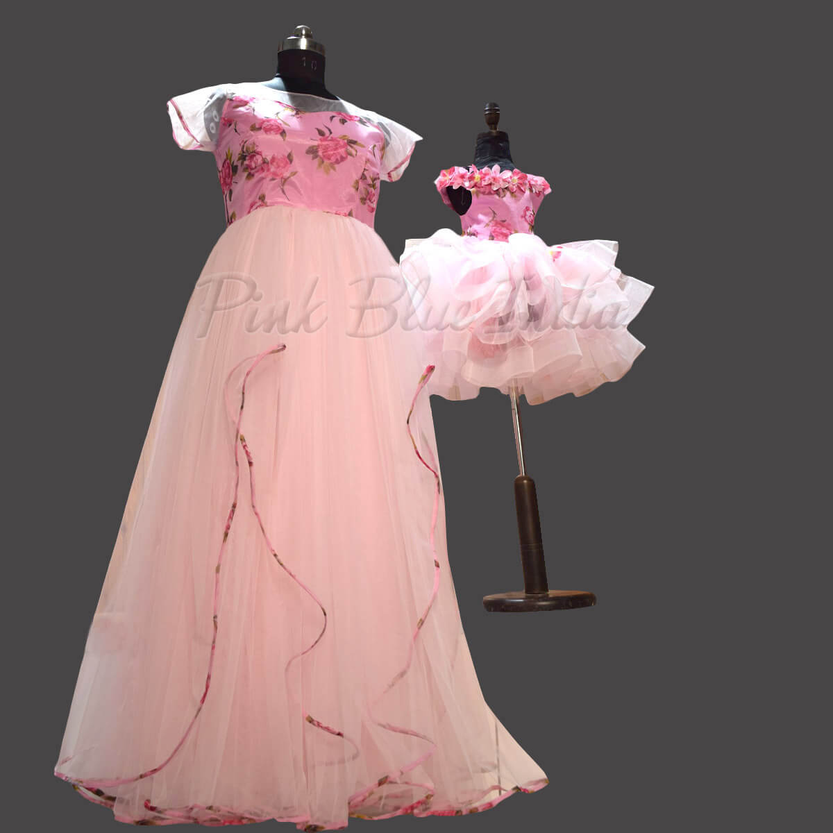 Big Bow Pink Bow Lace Princess Dresses For Toddler Girls 2023 Baby Girls  1st Birthday Party Ball Gown Christening Infant Kid Size 5T Color dress--6