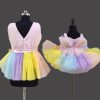 Mom and Baby Girl Unicorn Party Dress