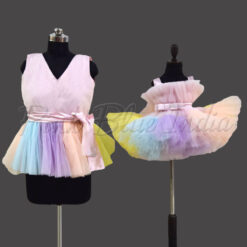 Mother Daughter Unicorn Theme Combo Dress Online