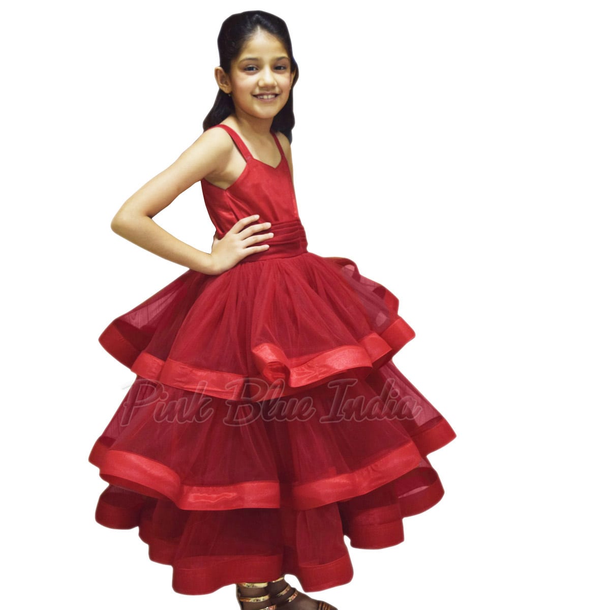 Wedding Party Long Dresses Flower Girls Kids Pageant Bridesmaid Christmas  Gown | eBay