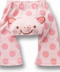 Baby Pink Kids Pajama With Pig Print