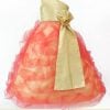 Golden One Shoulder Prom Special Occasion Gown Juniors Girl