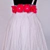 Red and White One Shoulder Flower Girl Tutu Dress Style