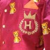 Lion king theme Jacket Dhoti Set for Boys