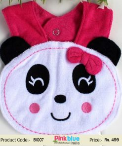 panda baby apron
