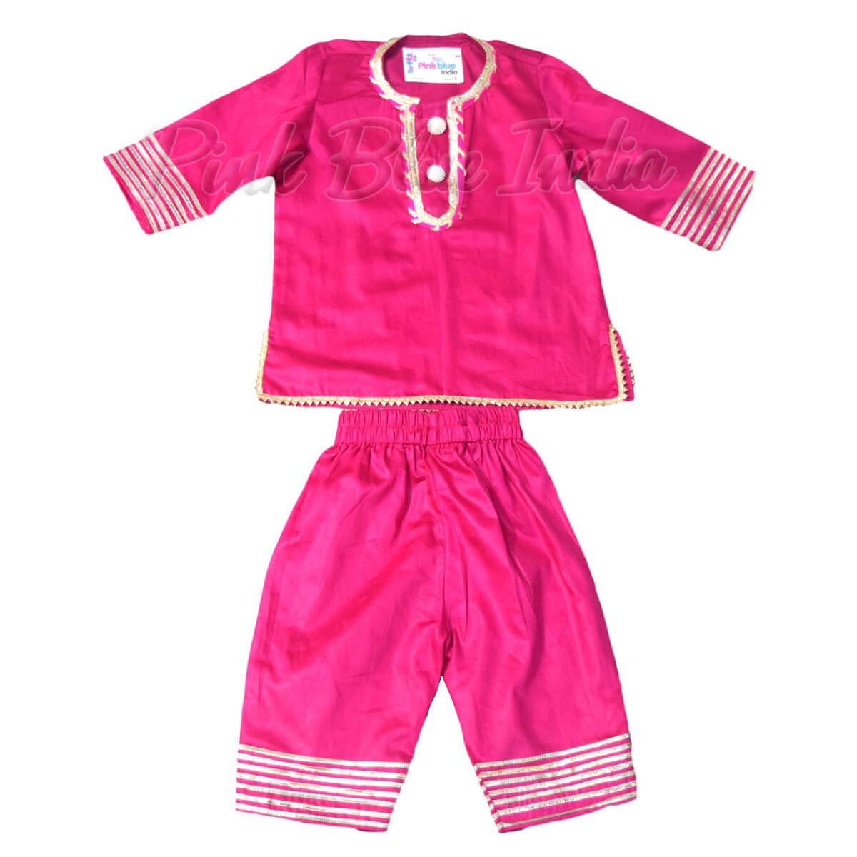 Baby Boy Cotton Silk Kurta Pajama Set online India