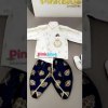 White Royal Zardozi Designer Dhoti Jacket for Newborn Baby