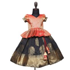 Pattu Pavadai Lehenga, Newborn Baby, Teenage Girl Pattu Pavadai Silk Lehenga
