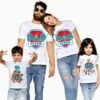 Paw patrol family shirts set kids parents themed birthday outfit