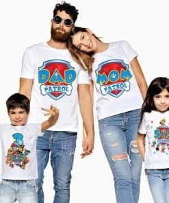 Paw Patrol Family Birthday Shirt, Custom Paw Patrol Outfits, Paw Patrol T-Shirt Online India