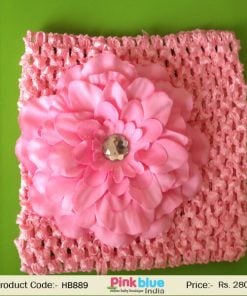 Crochet Children Flower Headband