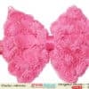 Peach Pink Fashionable Hair Band for Baby Girl with Floral Bow