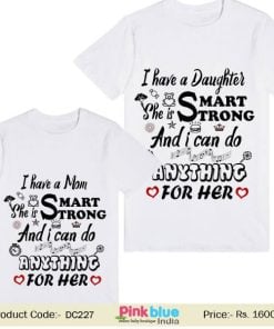 Personalized Custom Mom Daughter Matching Family T-shirt
