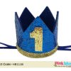 Royal First Birthday Boy Crown, baby boy 1st birthday party King Crown, Prince Hat online India