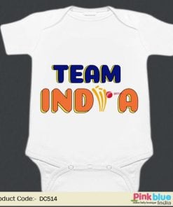Personalized Team India Baby Onesie, Romper Online India