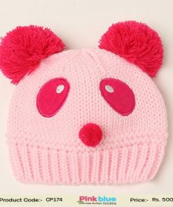 infant panda warm hat