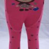 Pink Toddler Baby Pajamas with Frills and Cartoon Print