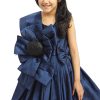 Navy Blue Princess Ball Gown Birthday Party Dress | Couture Long Gown 