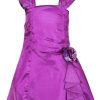 Exclusive Style Little Princess Formal Wedding Party Dress Purple