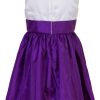 Lovely Purple and White Princess Party Dress