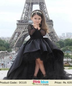 black princess prom gown