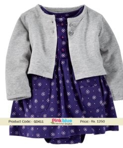 purple kids holiday dress