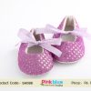 designer purple baby shoes