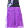 purple traditional dress