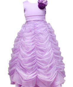 Wedding and Special Occasion Little Princess Gown Dress Purple