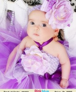Baby Princess Flower Girl Tutu Dress Wedding and 1st Birthday Party